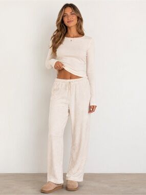 U2B Urban Basics Fuzzy Lounge Pants size‎ Large